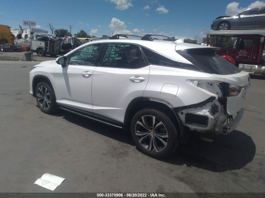 2017 LEXUS RX RX 350 JTJBZMCA5H2024639