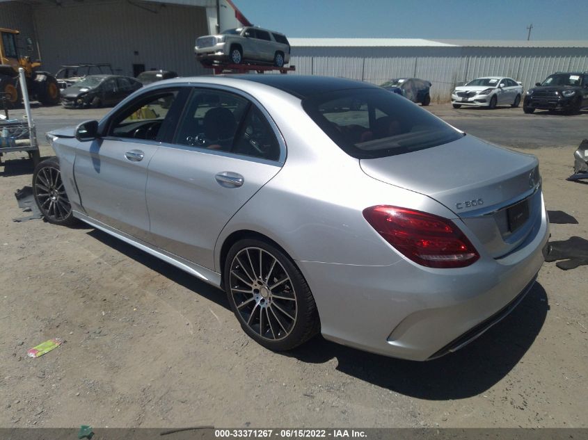 2015 MERCEDES-BENZ C-CLASS C 300 55SWF4JB6FU047249