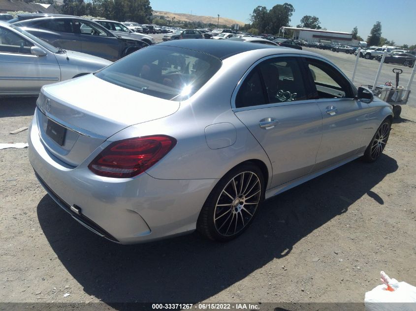 2015 MERCEDES-BENZ C-CLASS C 300 55SWF4JB6FU047249