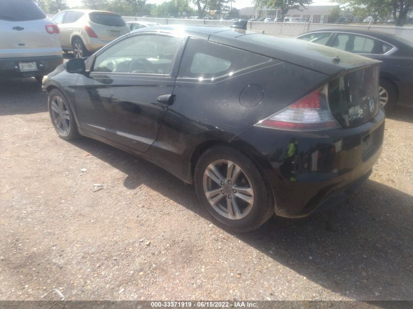 2013 HONDA CR-Z EX JHMZF1D64DS000831