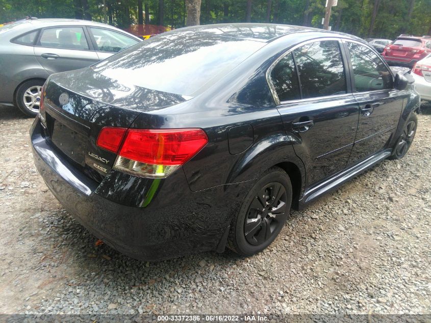 2013 SUBARU LEGACY 2.5I 4S3BMBA6XD3010194