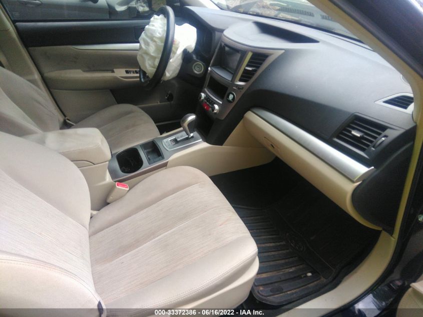 2013 SUBARU LEGACY 2.5I 4S3BMBA6XD3010194