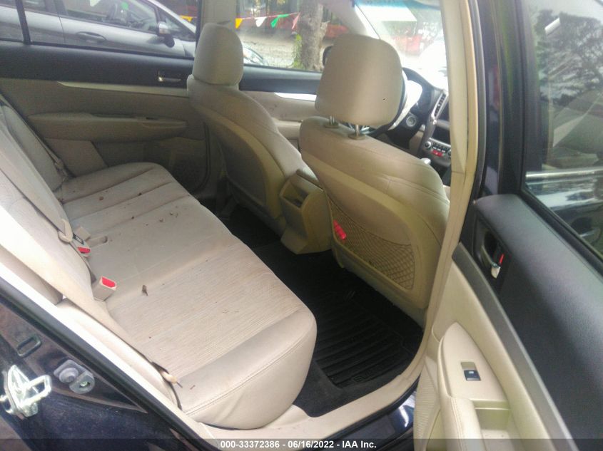 2013 SUBARU LEGACY 2.5I 4S3BMBA6XD3010194