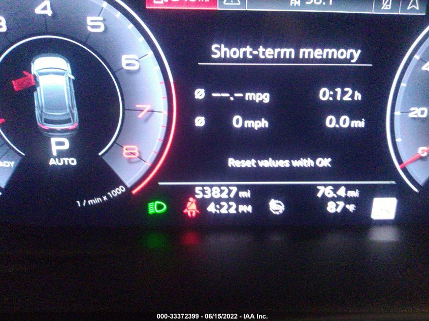 2019 AUDI Q8 PREMIUM PLUS WA1EVAF15KD020621
