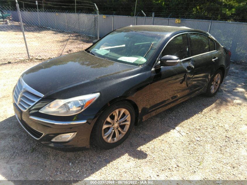 2013 HYUNDAI GENESIS 3.8L KMHGC4DD2DU212824