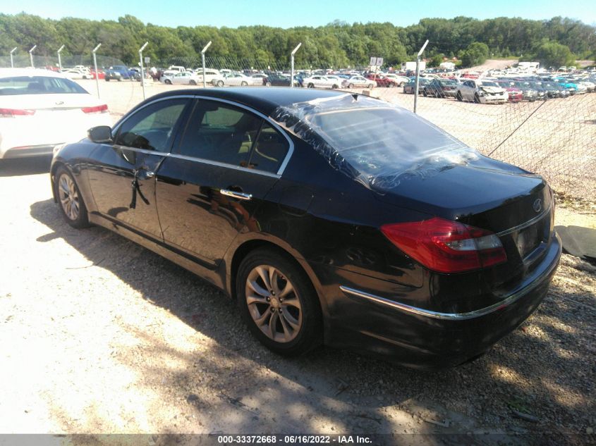 2013 HYUNDAI GENESIS 3.8L KMHGC4DD2DU212824