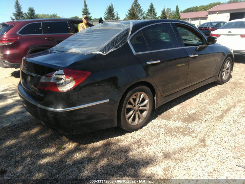 2013 HYUNDAI GENESIS 3.8L KMHGC4DD2DU212824