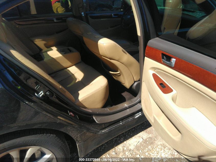 2013 HYUNDAI GENESIS 3.8L KMHGC4DD2DU212824
