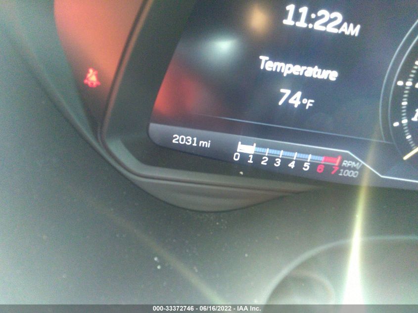 2022 CADILLAC CT4-V 1G6DH5RL6N0116723