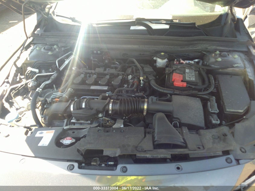 2019 HONDA ACCORD VIN: 1HGCV1F39KA144277