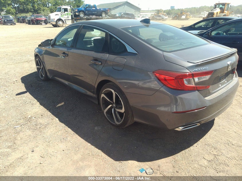 2019 HONDA ACCORD VIN: 1HGCV1F39KA144277