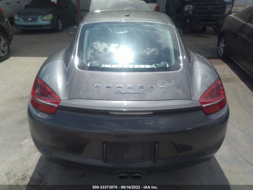 2014 PORSCHE CAYMAN S WP0AB2A84EK190623