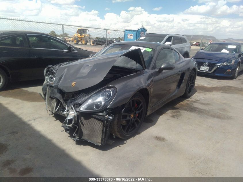 2014 PORSCHE CAYMAN S WP0AB2A84EK190623