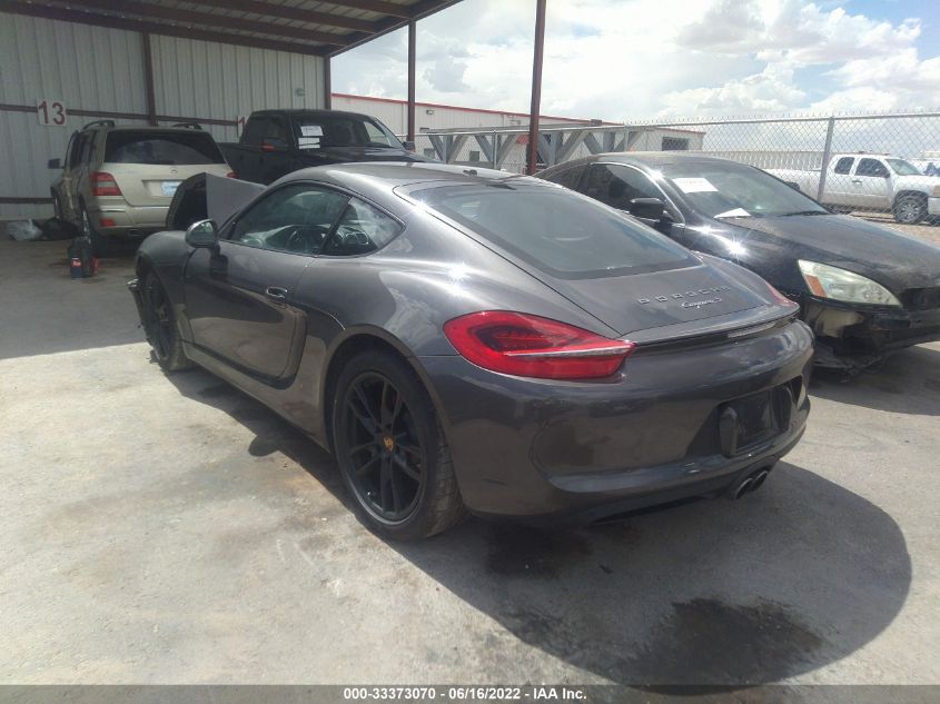2014 PORSCHE CAYMAN S WP0AB2A84EK190623