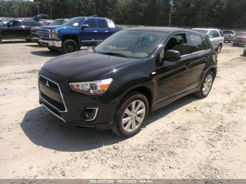 2014 MITSUBISHI OUTLANDER SPORT SE 4A4AR4AU5EE026986