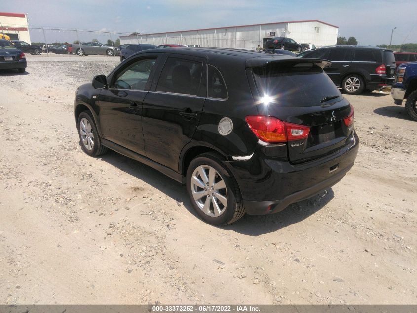 2014 MITSUBISHI OUTLANDER SPORT SE 4A4AR4AU5EE026986