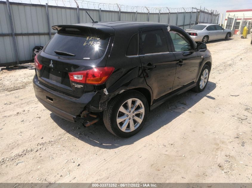 2014 MITSUBISHI OUTLANDER SPORT SE 4A4AR4AU5EE026986