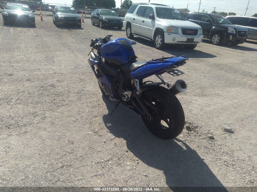 2005 YAMAHA YZFR6 L JYARJ06E25A029617