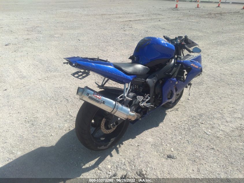 2005 YAMAHA YZFR6 L JYARJ06E25A029617