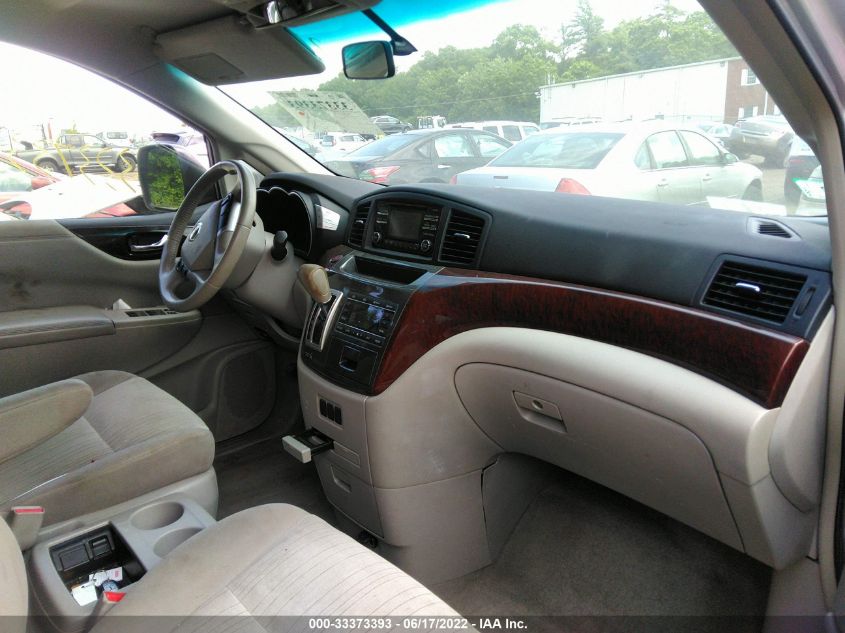 2014 NISSAN QUEST SV JN8AE2KP3E9106803