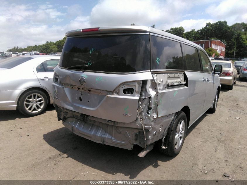 2014 NISSAN QUEST SV JN8AE2KP3E9106803