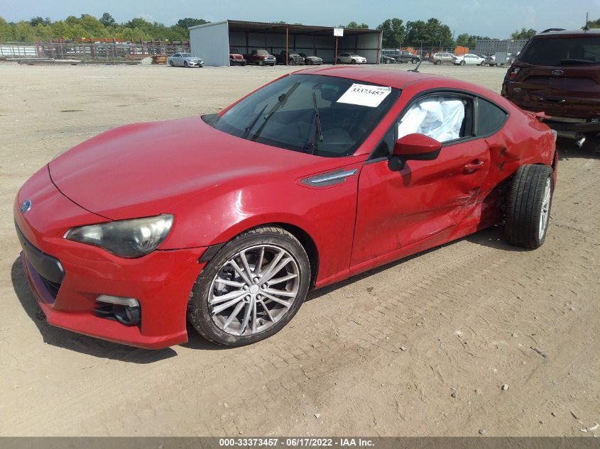 2013 SUBARU BRZ LIMITED JF1ZCAC10D1607014
