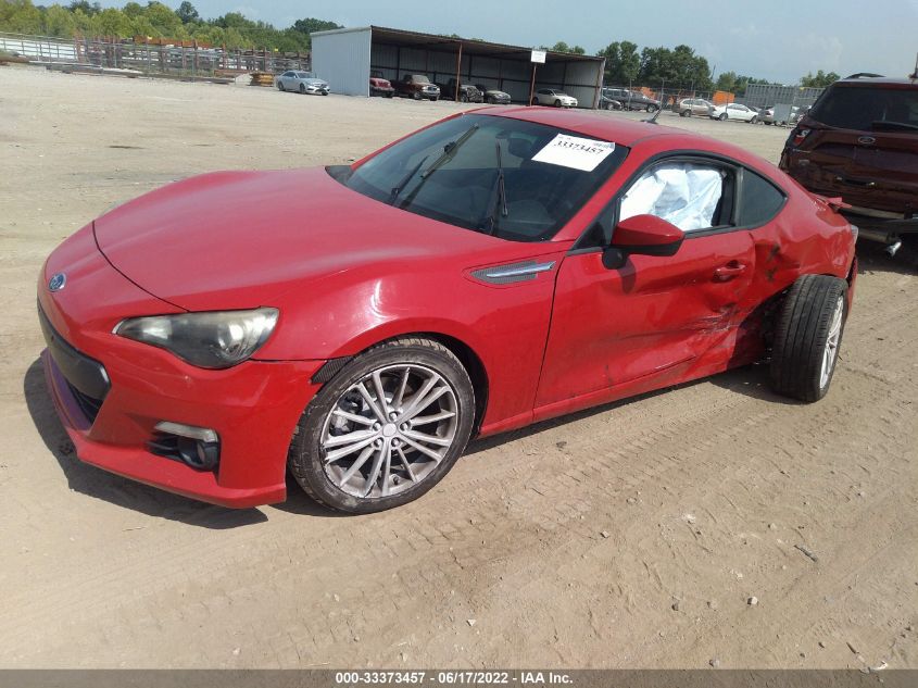 2013 SUBARU BRZ LIMITED JF1ZCAC10D1607014