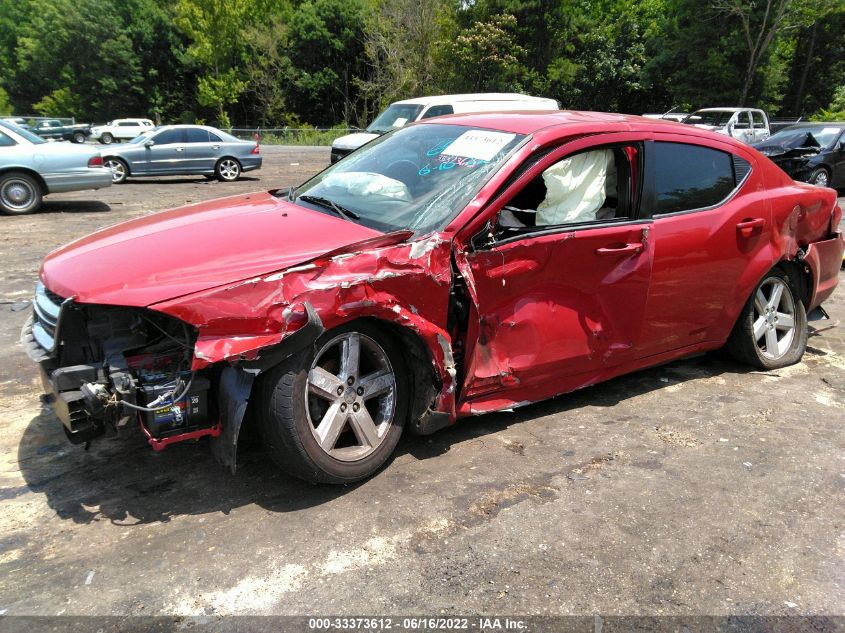 2013 DODGE AVENGER SE 1C3CDZAB4DN648699