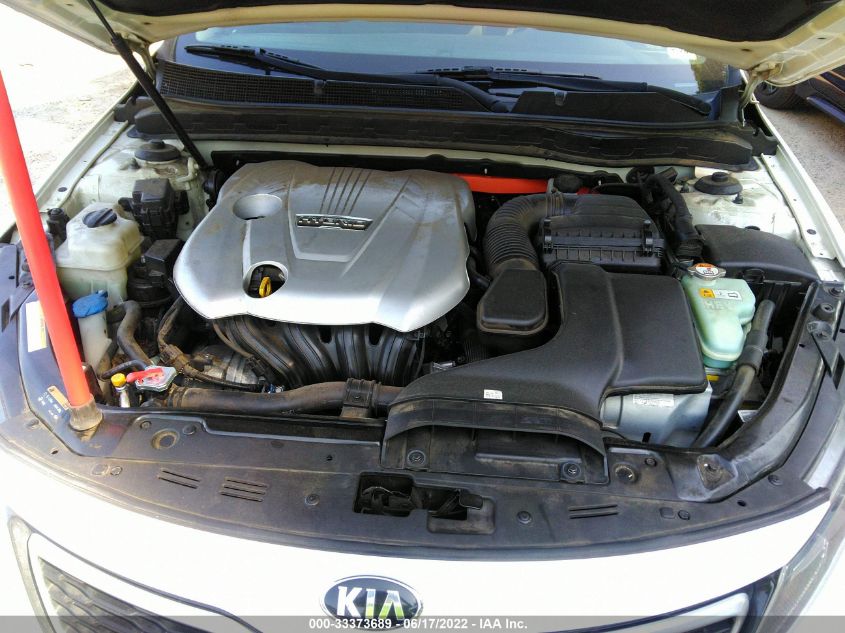2013 KIA OPTIMA HYBRID LX KNAGM4AD3D5053163