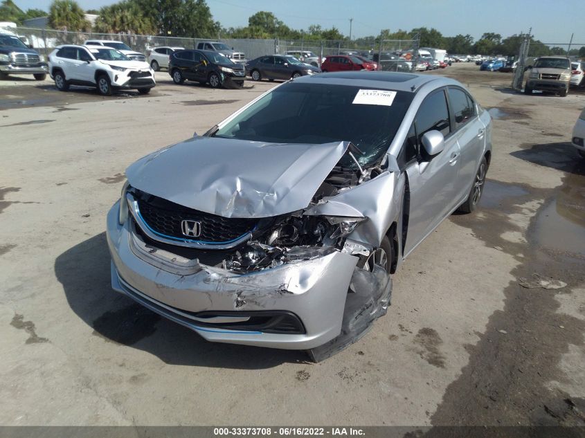 2013 HONDA CIVIC SDN EX 19XFB2F80DE230857