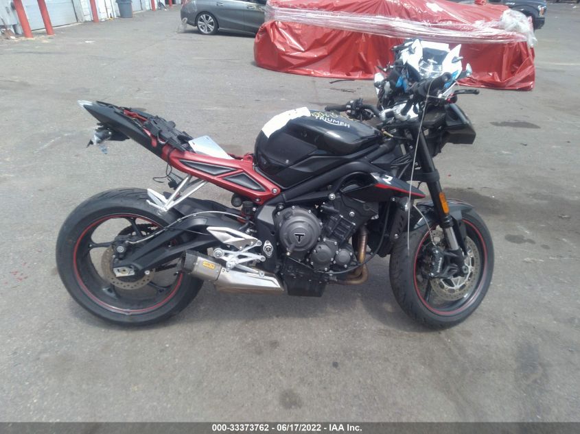 2018 TRIUMPH MOTORCYCLE STREET TRIPLE R SMTA414D2JT835126