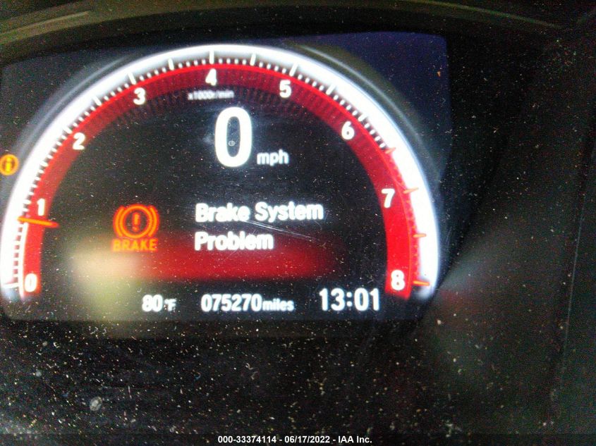 2017 HONDA CIVIC COUPE SI 2HGFC3A55HH753173