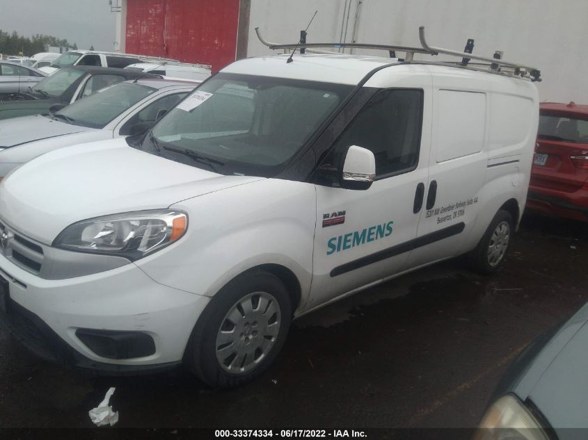 2016 RAM PROMASTER CITY CARGO VAN TRADESMAN SLT ZFBERFBT7G6C40262