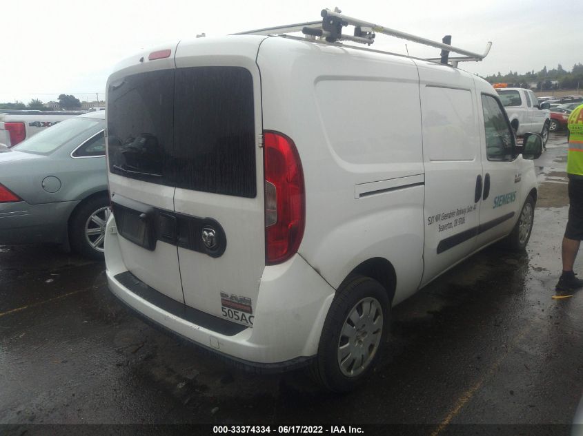 2016 RAM PROMASTER CITY CARGO VAN TRADESMAN SLT ZFBERFBT7G6C40262