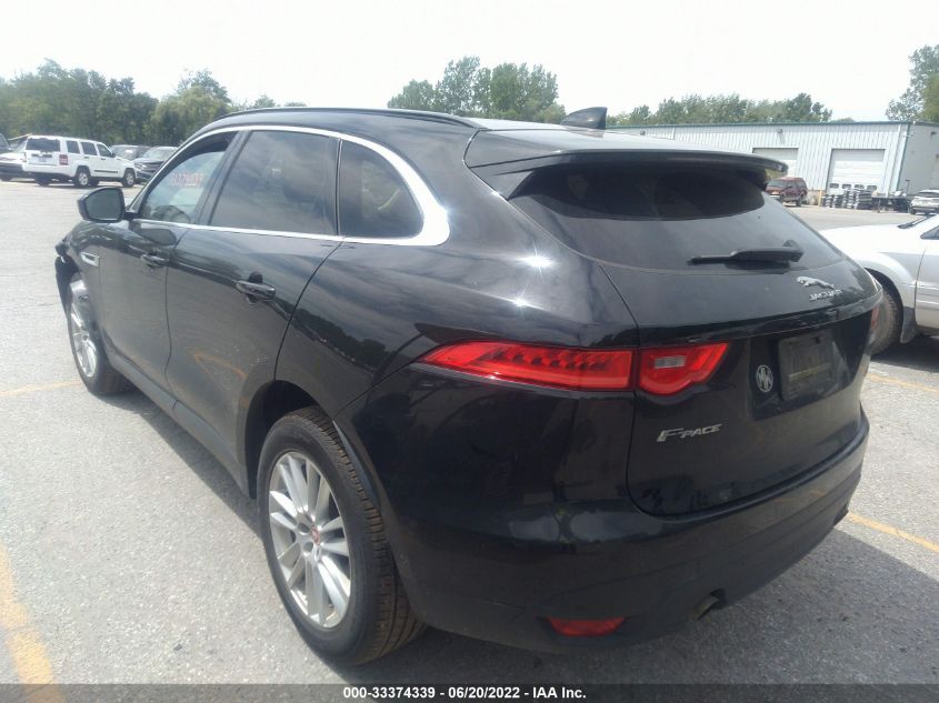 2018 JAGUAR F-PACE 25T PRESTIGE SADCK2FX8JA270245