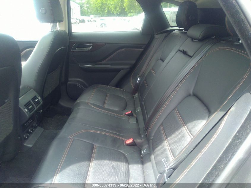 2018 JAGUAR F-PACE 25T PRESTIGE SADCK2FX8JA270245