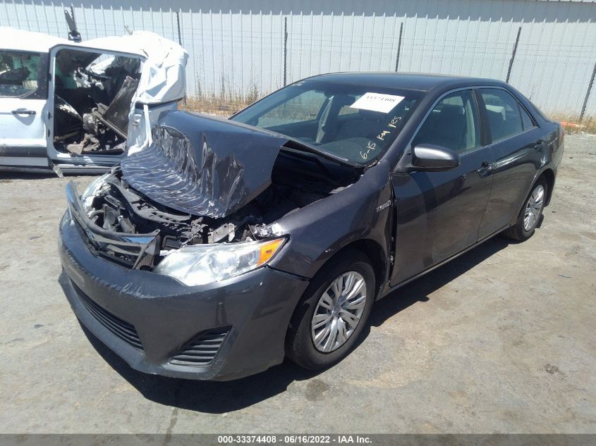 2013 TOYOTA CAMRY HYBRID LE/XLE 4T1BD1FK7DU080290