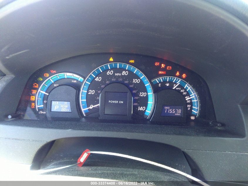 2013 TOYOTA CAMRY HYBRID LE/XLE 4T1BD1FK7DU080290