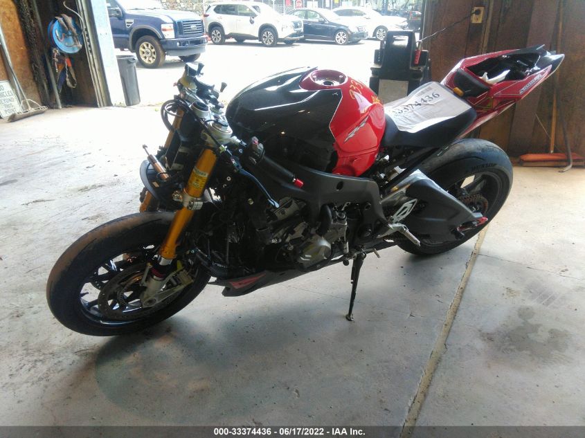 2015 BMW S 1000 RR WB10D2109FZ352266