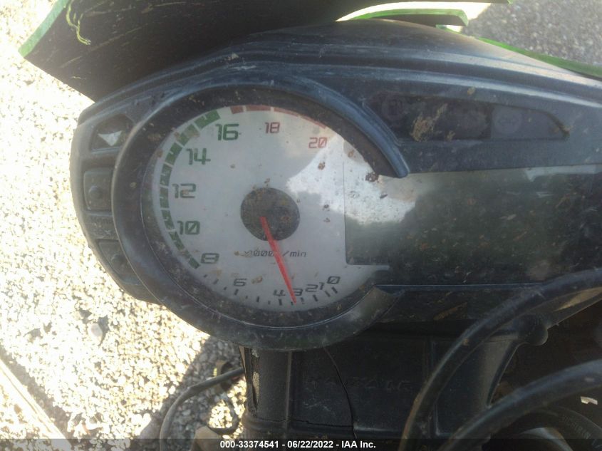 2009 KAWASAKI ZX600 R JKAZX4R189A003591