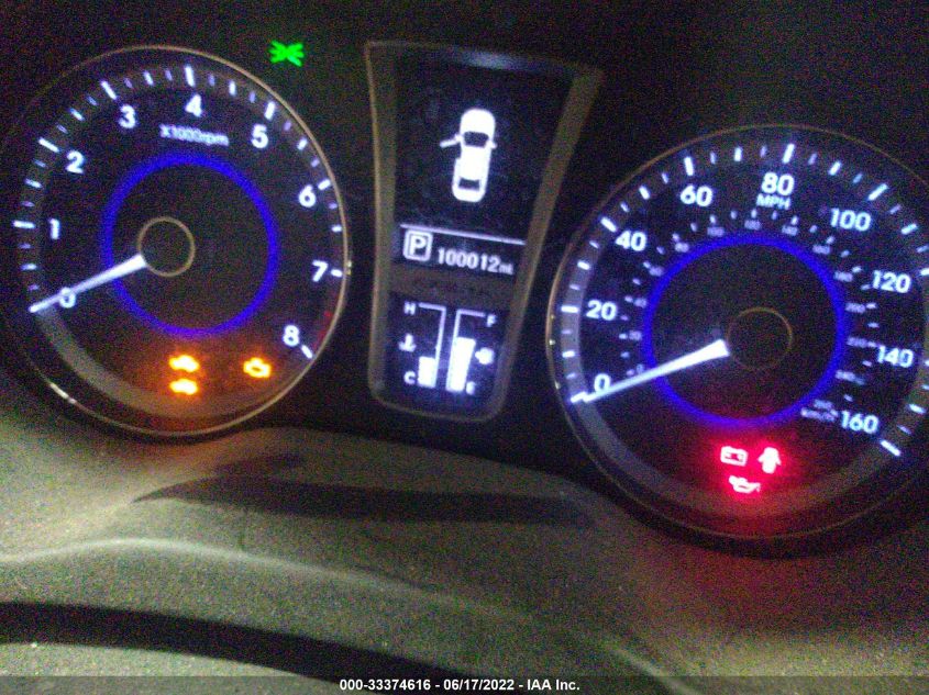 2014 HYUNDAI AZERA KMHFG4JG4EA396715