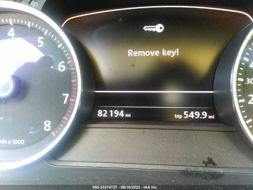 2015 VOLKSWAGEN TOUAREG LUX WVGEF9BP5FD007834