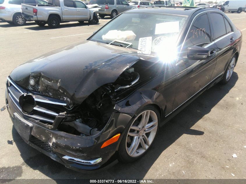 2014 MERCEDES-BENZ C-CLASS C 250 WDDGF4HB1EA955956