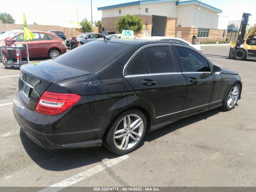 2014 MERCEDES-BENZ C-CLASS C 250 WDDGF4HB1EA955956