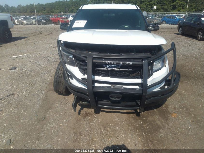 2019 FORD POLICE INTERCEPTOR 1FM5K8AR4KGA53186