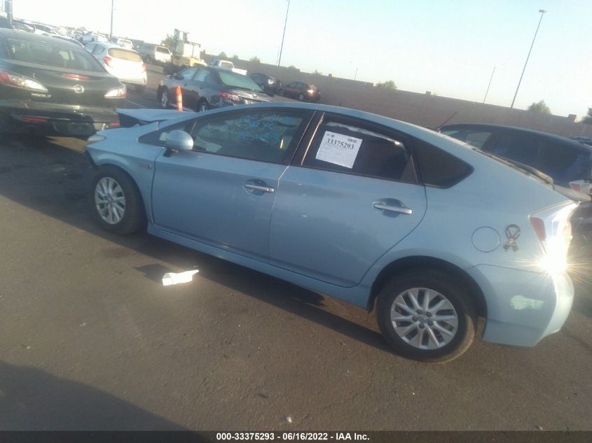 2014 TOYOTA PRIUS PLUG-IN JTDKN3DP2E3054876