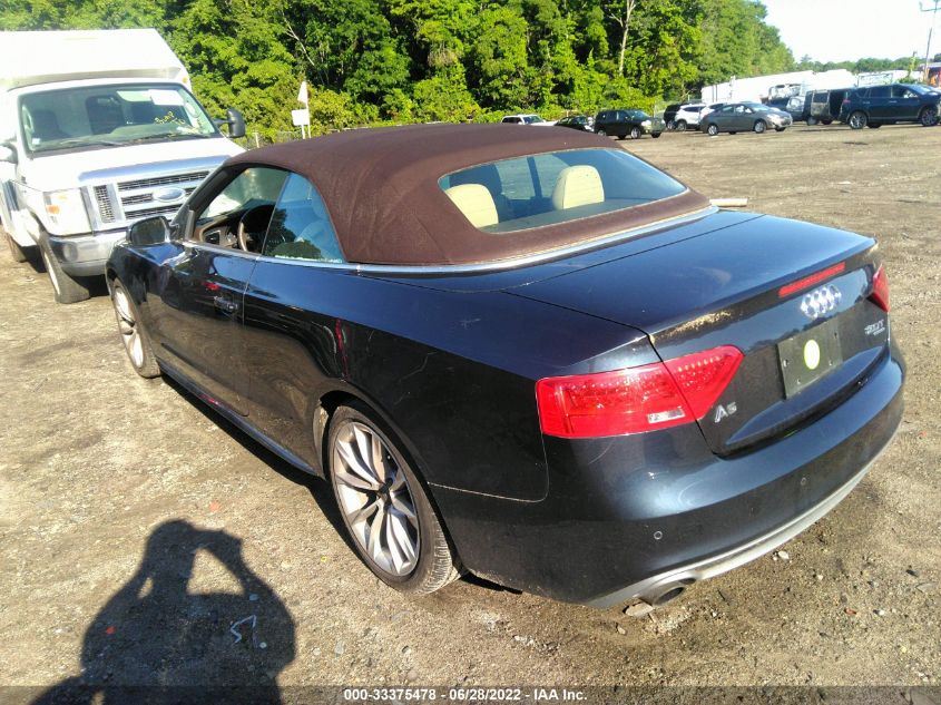 2015 AUDI A5 PREMIUM PLUS WAUMFAFH2FN004689