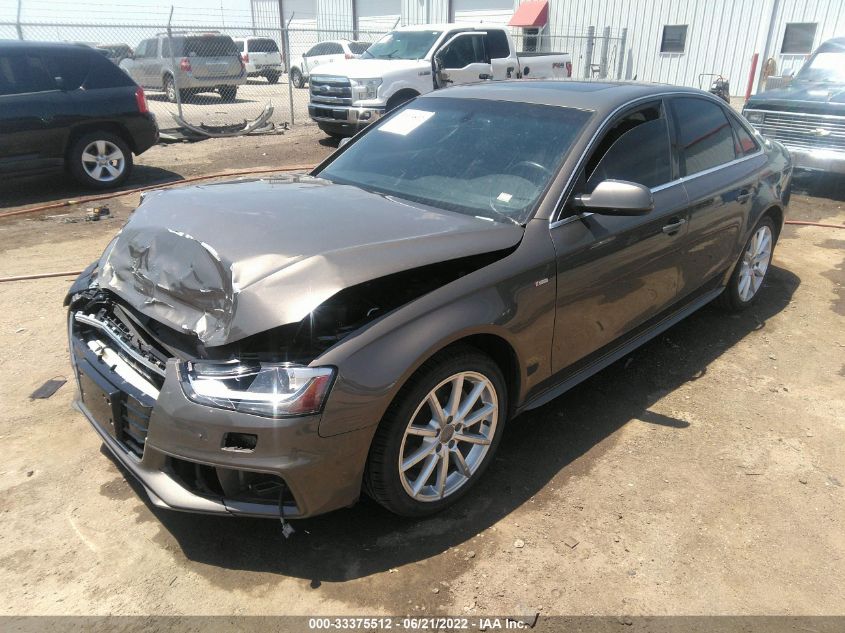 2015 AUDI A4 PREMIUM PLUS WAUFFAFL2FN045899