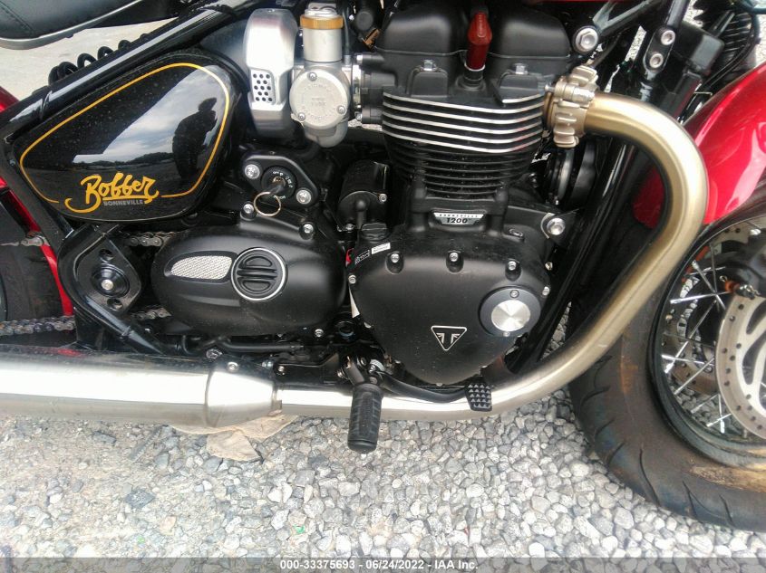 2022 TRIUMPH MOTORCYCLE BONNEVILLE BOBBER SMTD53HL1NTAX5450
