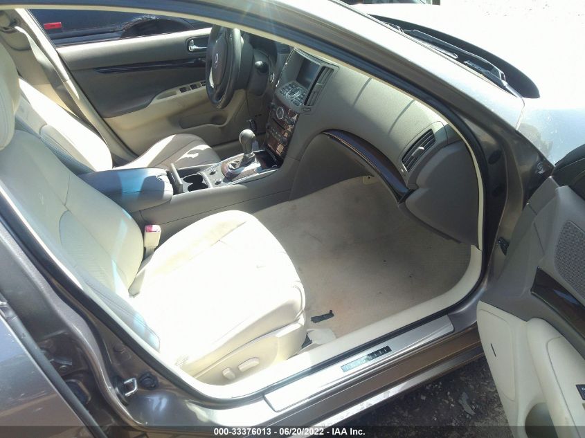 2013 INFINITI G37 SEDAN JOURNEY/SPORT JN1CV6AP3DM301389